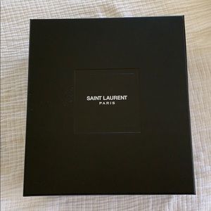Authentic Saint Laurent Shoe box